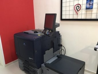 Основная машина производства Konica Minolta 6000L
